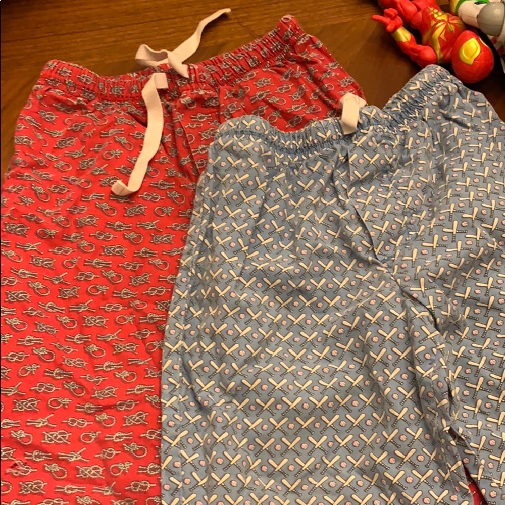 2 pair vineyard vines PJ pants